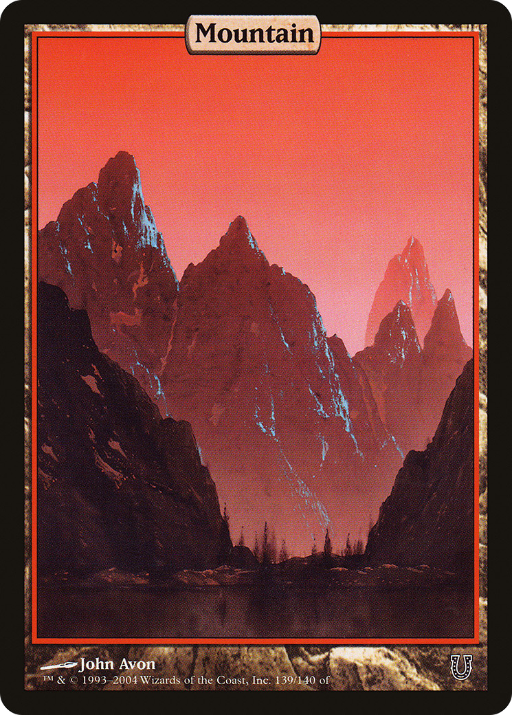 Mountain - Full Art (UNH-139) [Unhinged]