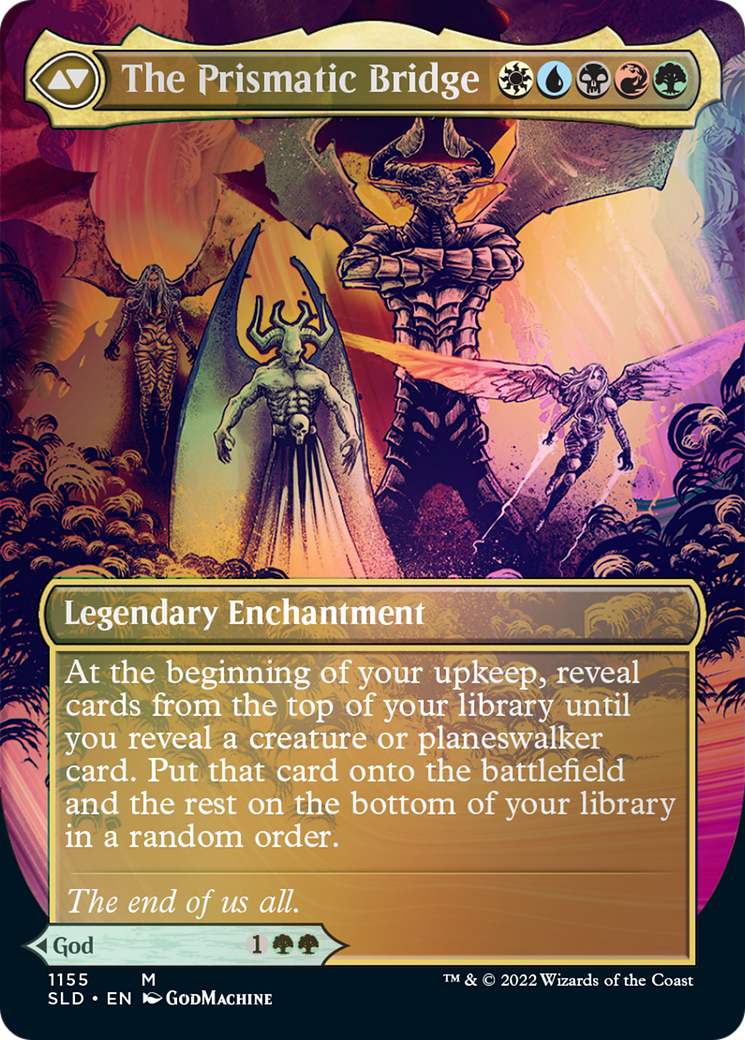 Esika, God of the Tree // The Prismatic Bridge (SLD-1155) [Secret Lair Drop] (Borderless) Foil