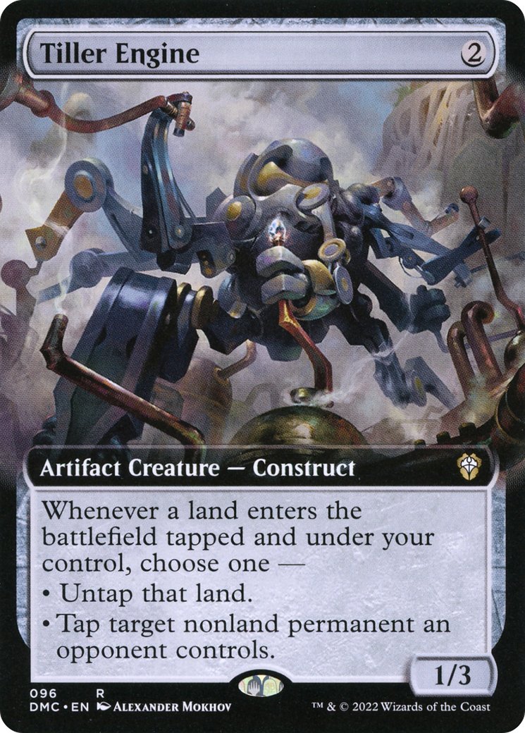 Tiller Engine (Extended Art) (DMC-096) [Dominaria United Commander]