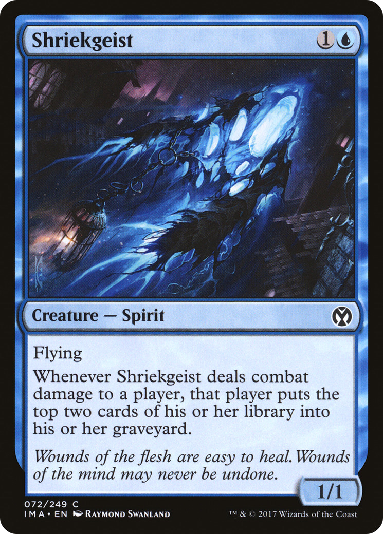 Shriekgeist (IMA-072) [Iconic Masters] Foil