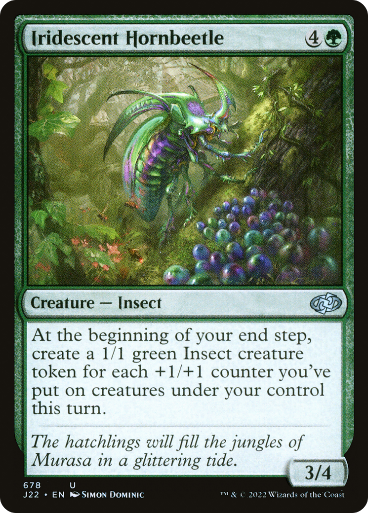 Iridescent Hornbeetle (J22-678) [Jumpstart 2022]