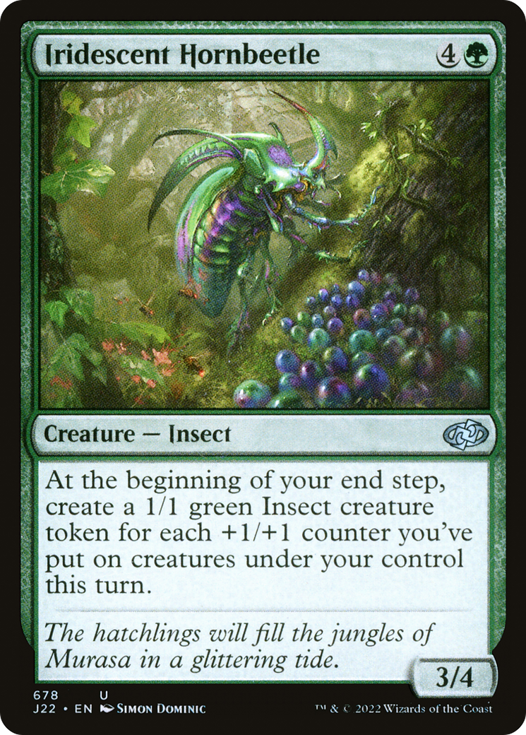 Iridescent Hornbeetle (J22-678) [Jumpstart 2022]