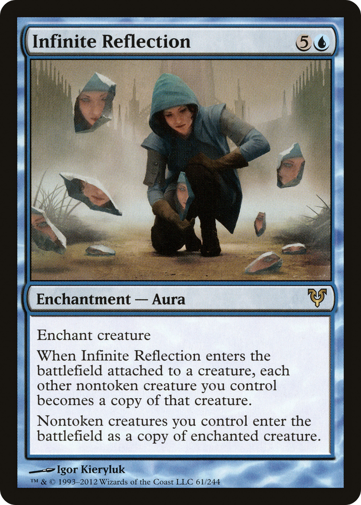 Infinite Reflection (AVR-061) [Avacyn Restored] Foil