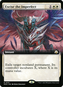Excise the Imperfect (MOC-101) [March of the Machine Commander]: (Extended Art) Foil