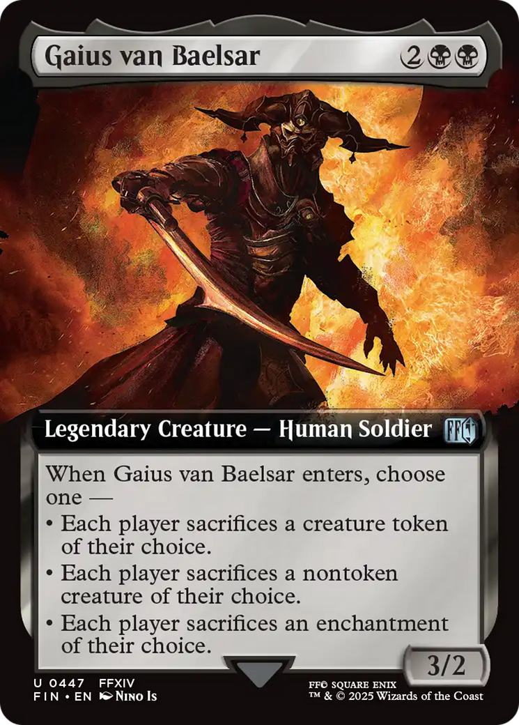 Gaius van Baelsar (Extended Art) (FIN-447) [FINAL FANTASY]: (Extended Art)