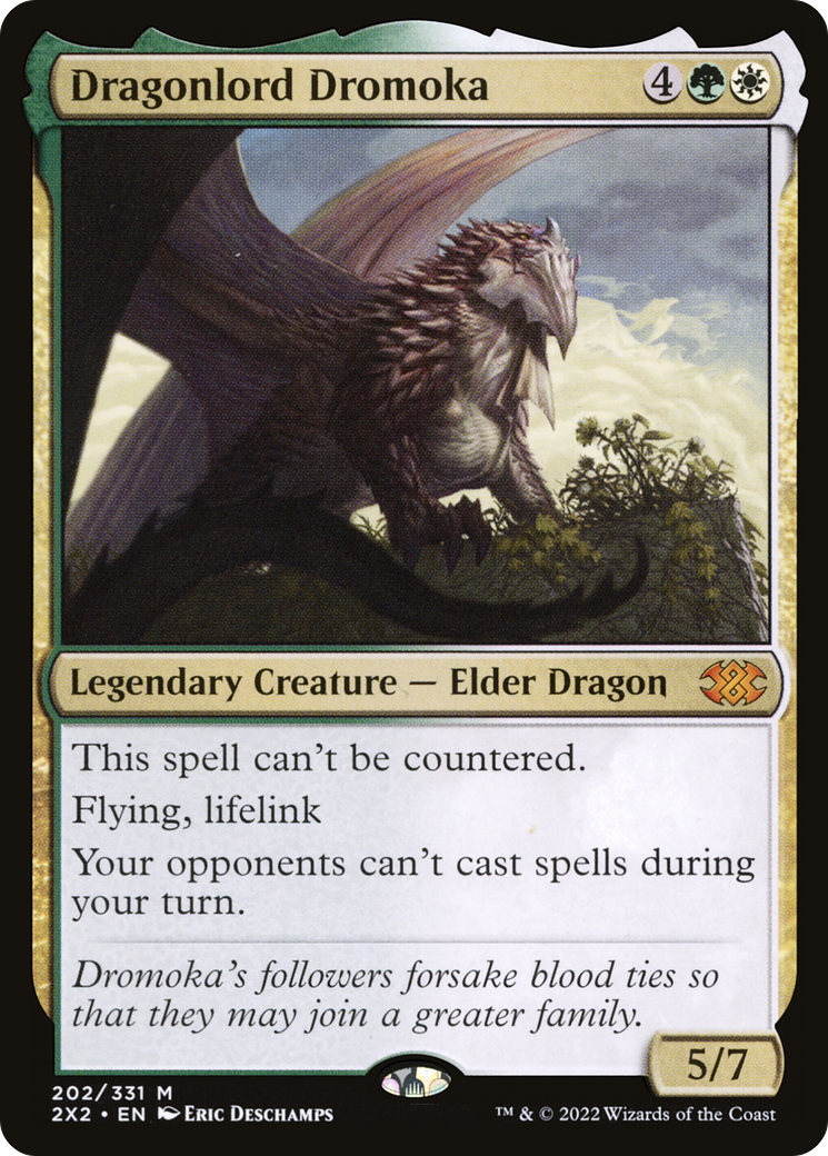 Dragonlord Dromoka (2X2-202) [Double Masters 2022] Foil