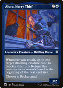 Alora, Merry Thief (Foil Etched) (CLB-481) [Commander Legends: Battle for Baldur's Gate] Foil