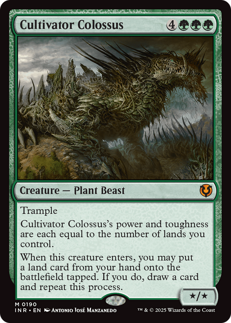 Cultivator Colossus (INR-190) [Innistrad Remastered] Foil
