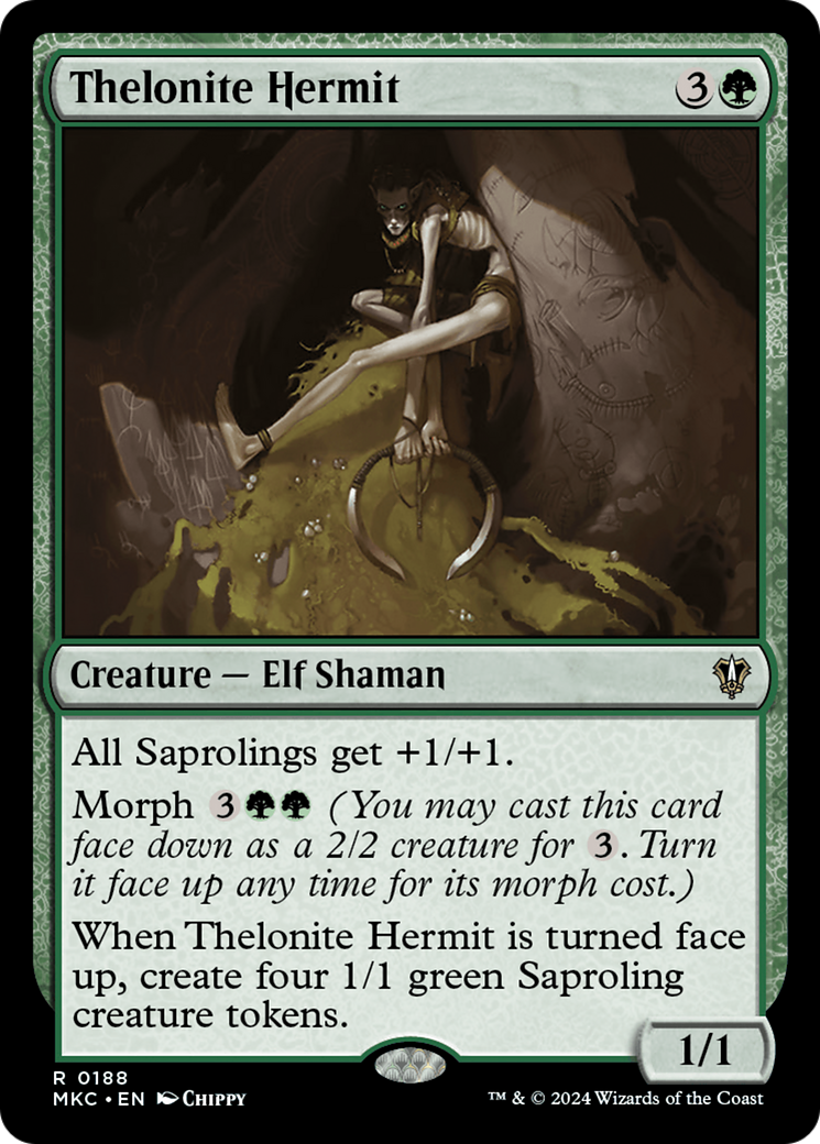 Thelonite Hermit (MKC-188) [Murders at Karlov Manor Commander]