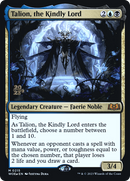 Talion, the Kindly Lord (PRE-215S) [Wilds of Eldraine Promos] Foil
