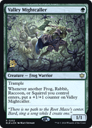 Valley Mightcaller (PRE-202S) [Bloomburrow Promos] Foil