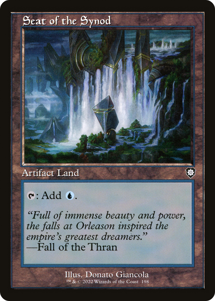 Seat of the Synod (Retro Frame) (BRC-198) [The Brothers' War Commander]