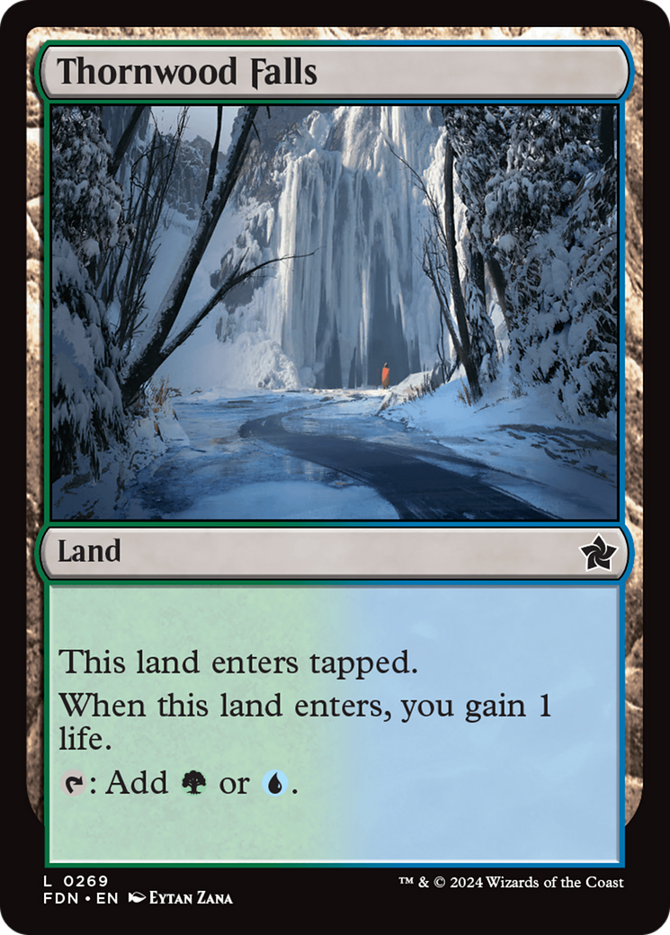 Thornwood Falls (FDN-269) [Foundations] Foil