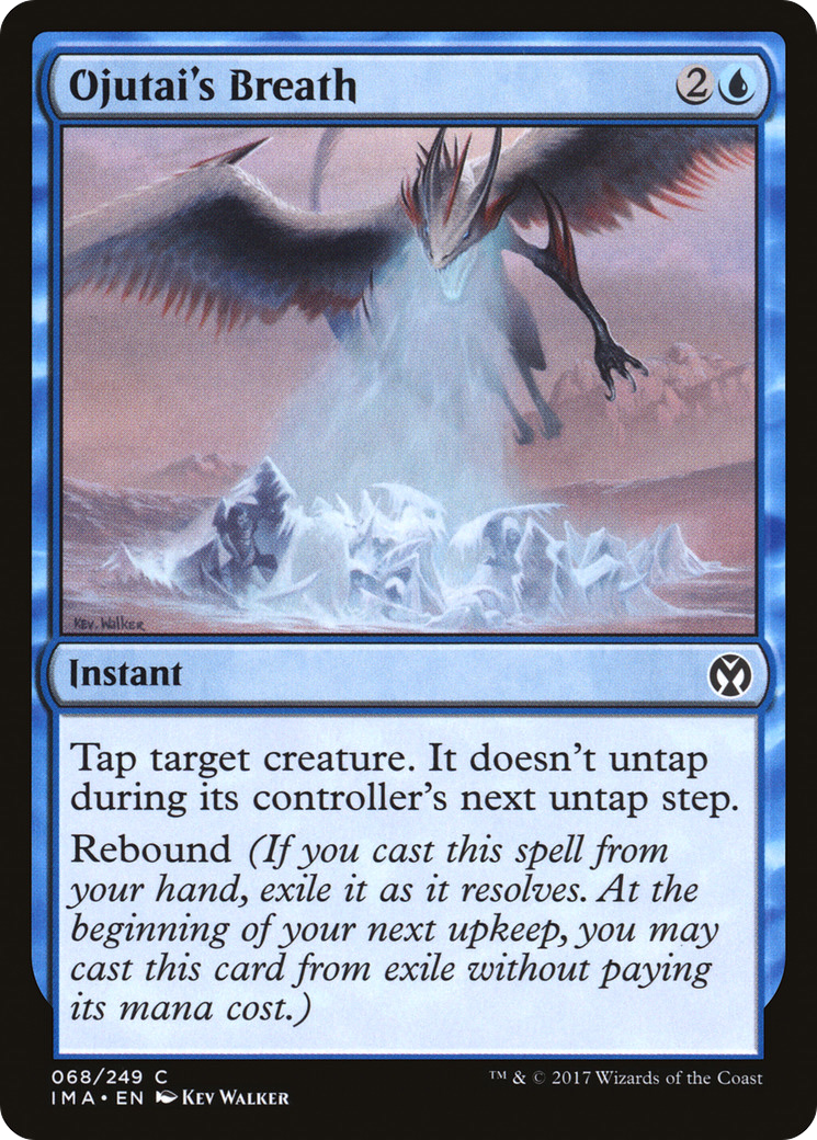 Ojutai's Breath (IMA-068) [Iconic Masters] Foil