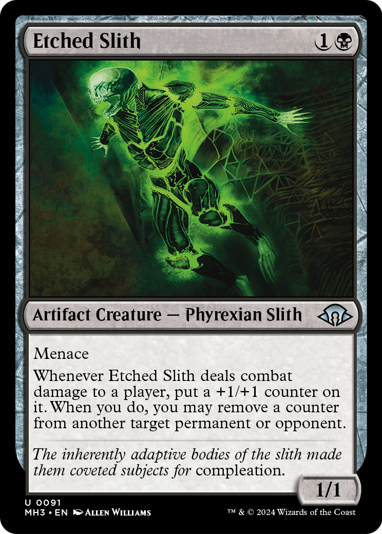 Etched Slith (MH3-091) [Modern Horizons 3] Foil