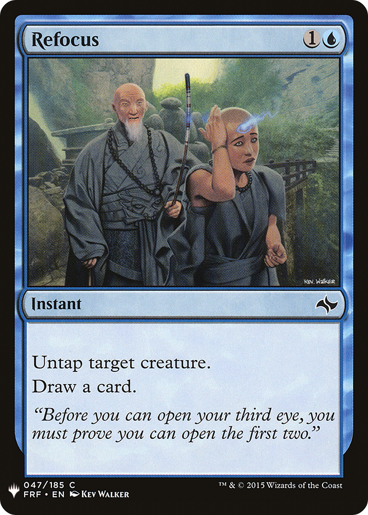 Refocus (LIST-FRF-47) [The List]