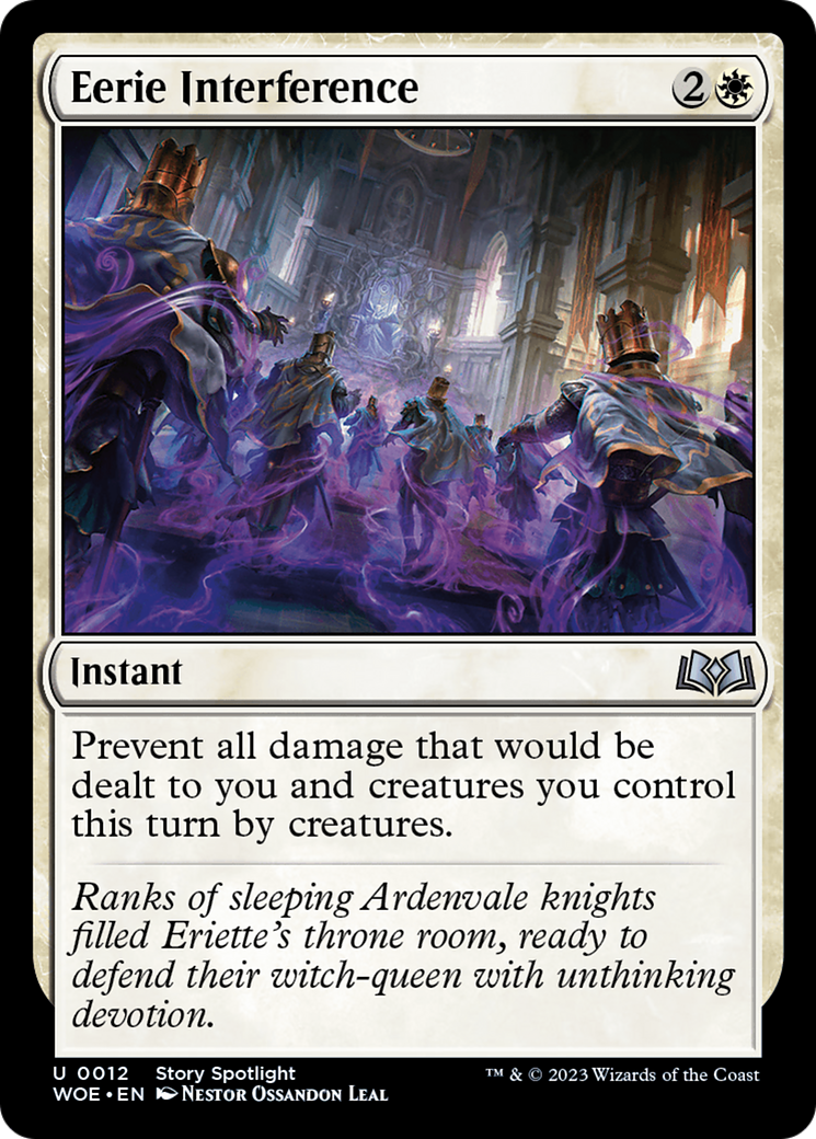 Eerie Interference (WOE-012) [Wilds of Eldraine]