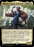 Sophia, Dogged Detective (MKC-319) [Murders at Karlov Manor Commander]: (Extended Art) Foil