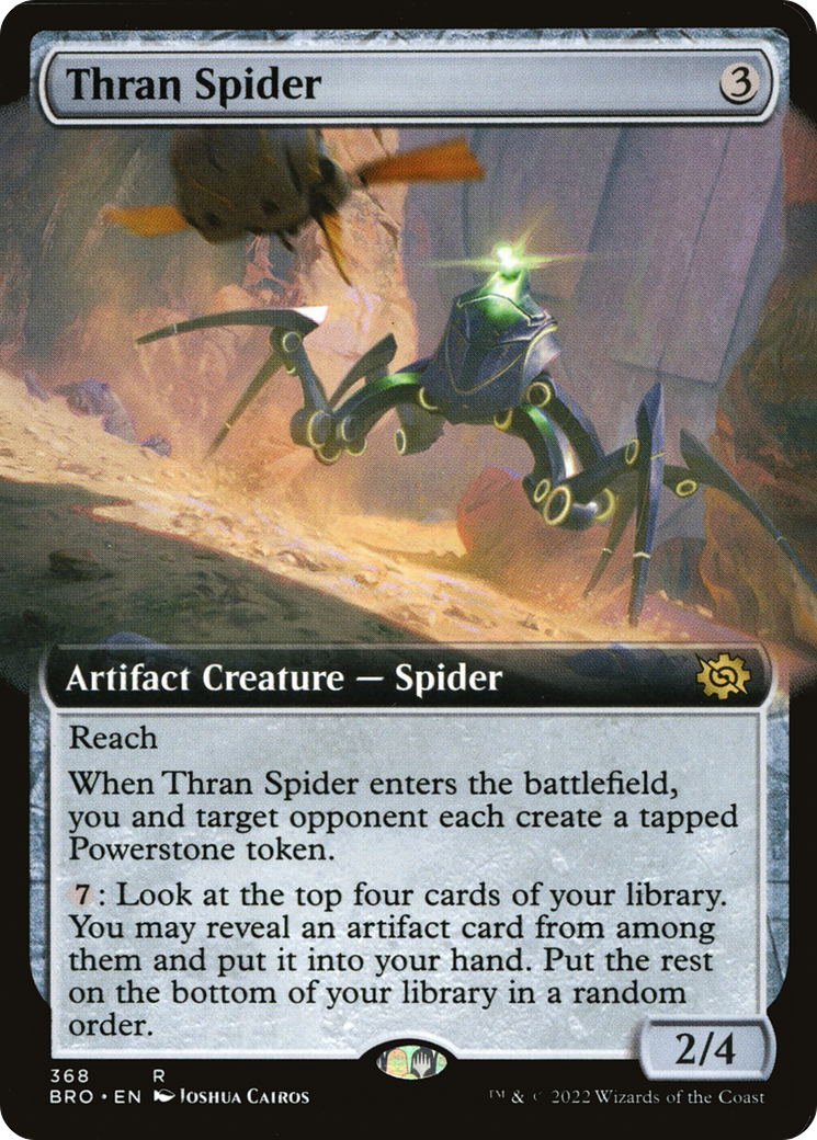 Thran Spider (Extended Art) (BRO-368) [The Brothers' War]