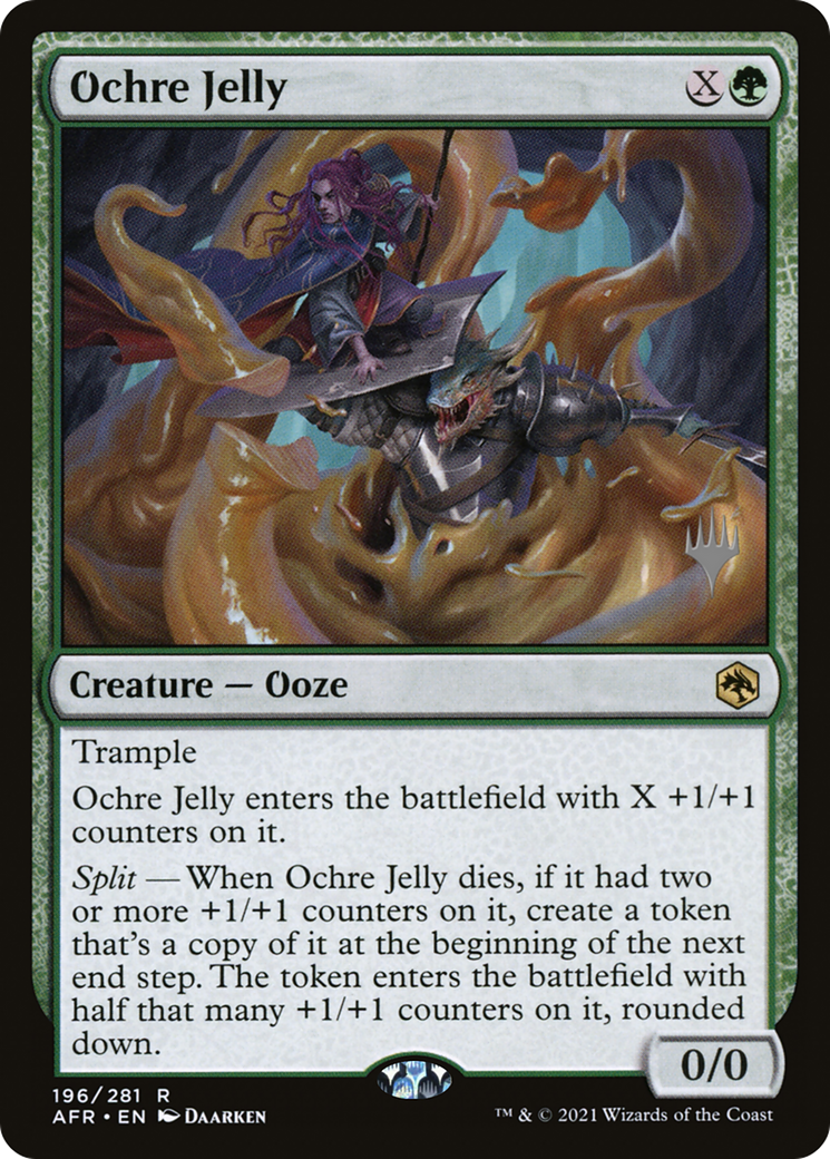 Ochre Jelly (PPAFR-196P) [Adventures in the Forgotten Realms Promos]