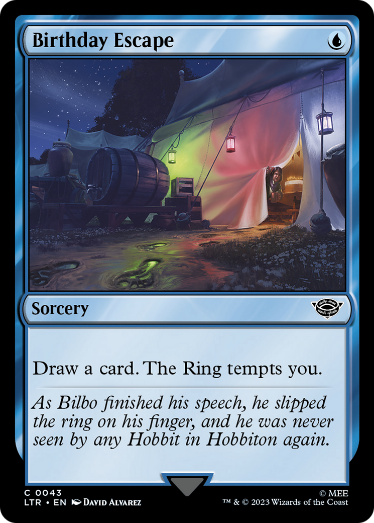 Birthday Escape (LTR-043) [The Lord of the Rings: Tales of Middle-earth] Foil