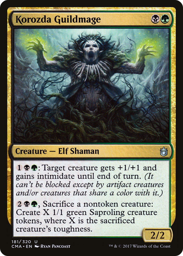 Korozda Guildmage (CMA-181) [Commander Anthology]