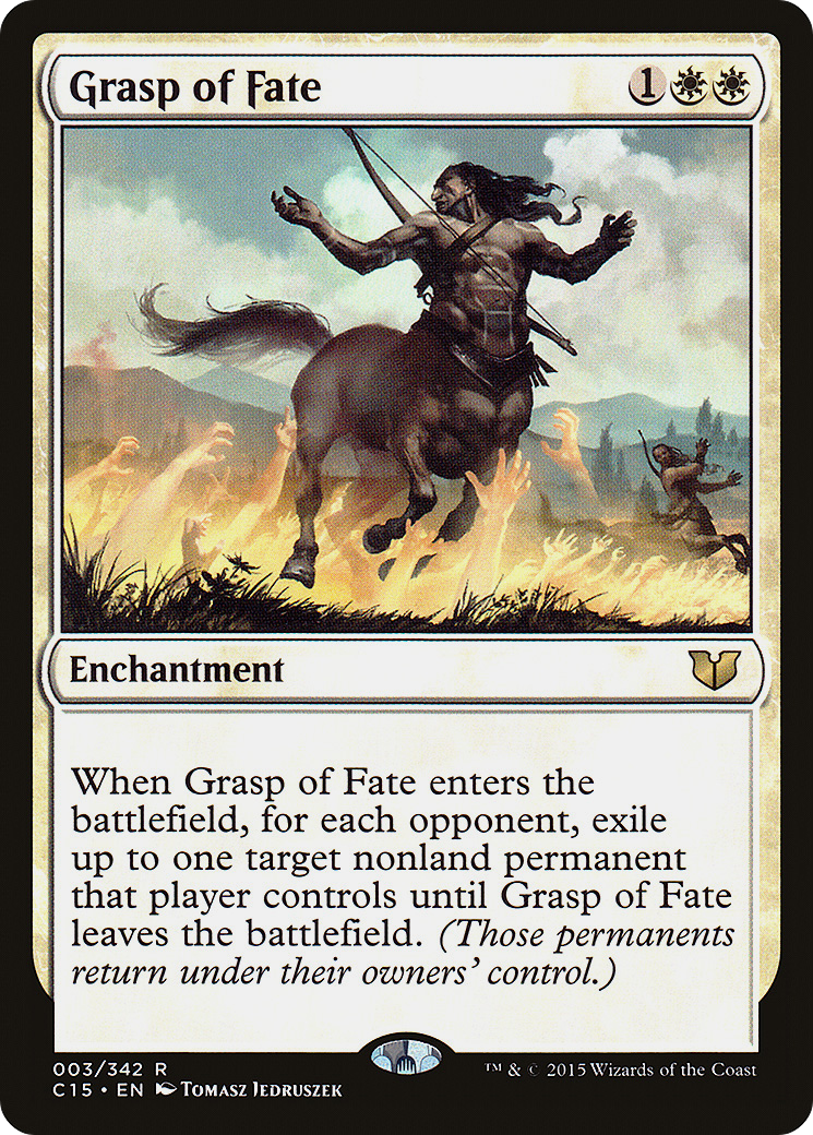 Grasp of Fate (C15-003) [Commander 2015]
