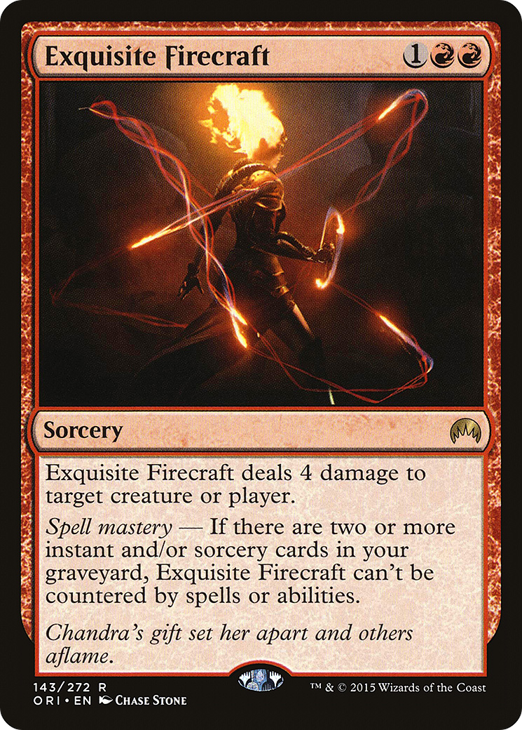 Exquisite Firecraft (ORI-143) [Magic Origins]