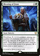 Blessing of Frost (KHM-161) [Kaldheim]: (snow) Foil