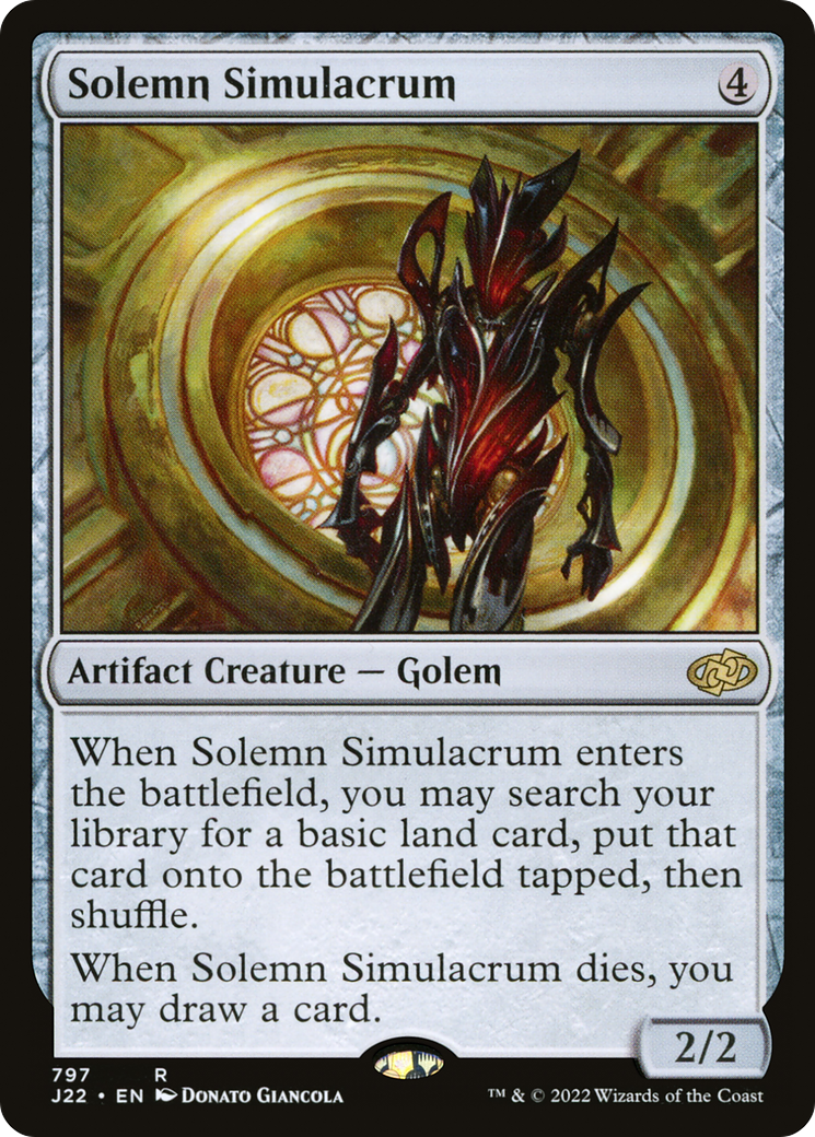 Solemn Simulacrum (J22-797) [Jumpstart 2022]