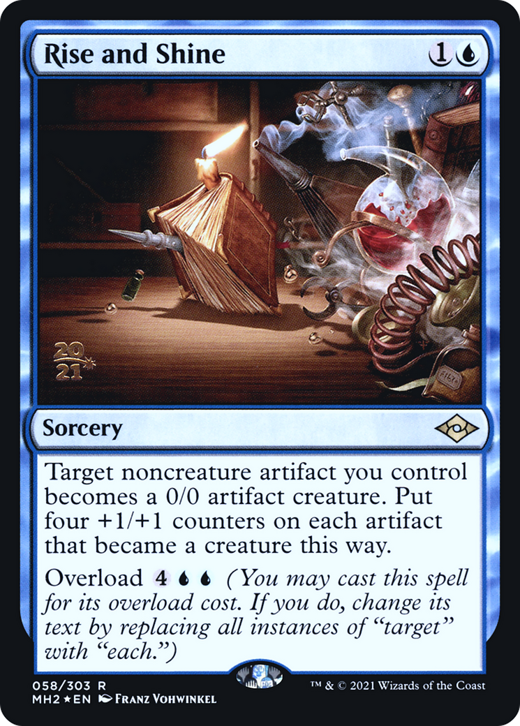 Rise and Shine (PRE-58S) [Modern Horizons 2 Promos] Foil