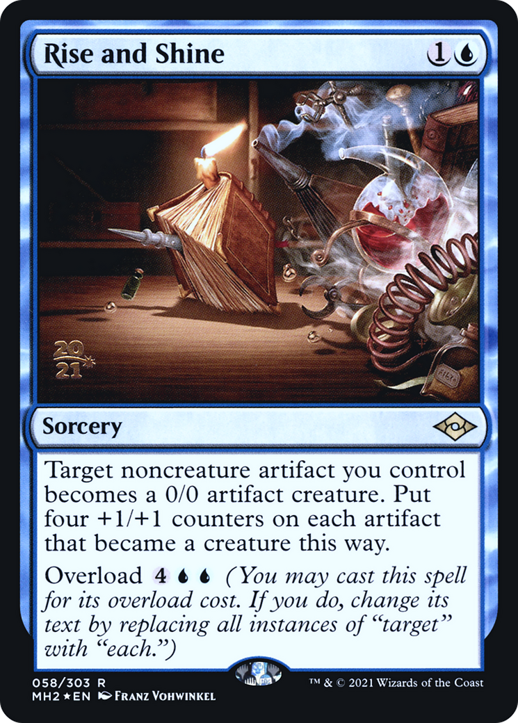 Rise and Shine (PRE-58S) [Modern Horizons 2 Promos] Foil