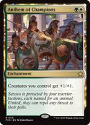 Anthem of Champions (FDN-116) [Foundations]: (nyxtouched)