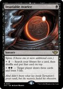 Insatiable Avarice (PPOTJ-91P) [Outlaws of Thunder Junction Promos] Foil
