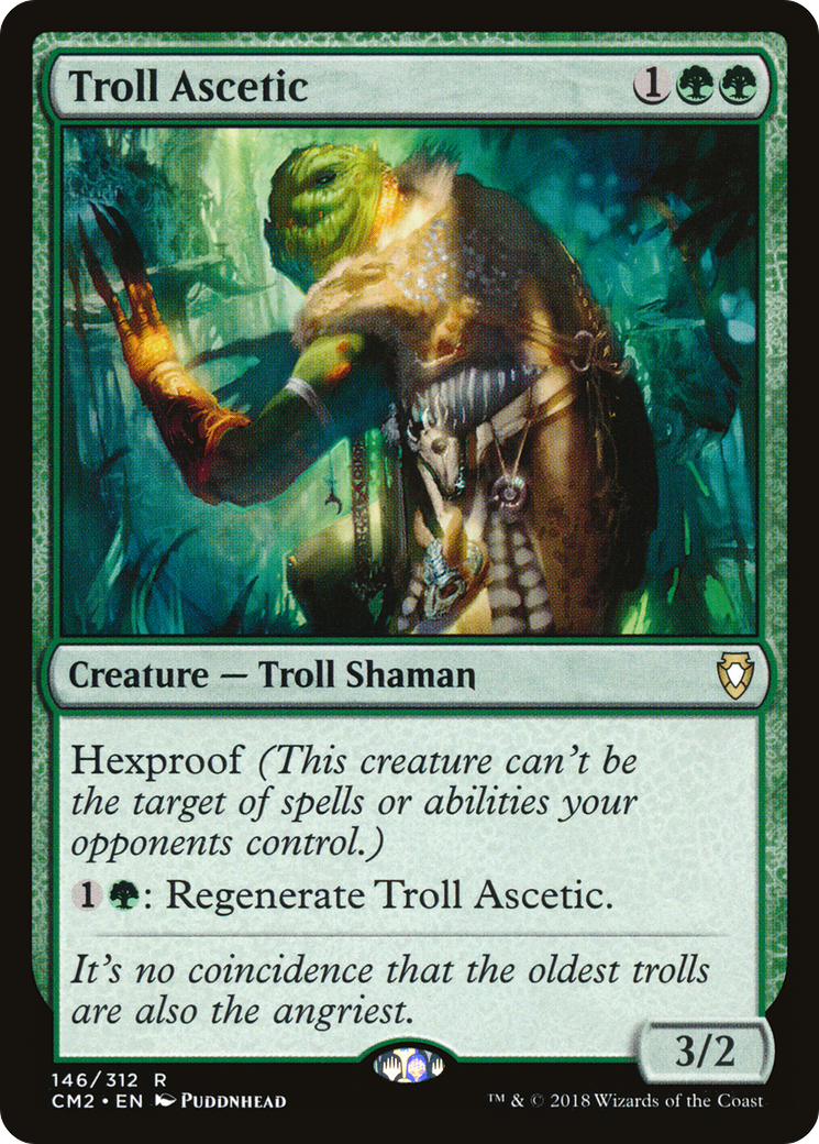 Troll Ascetic (CM2-146) [Commander Anthology Volume II]