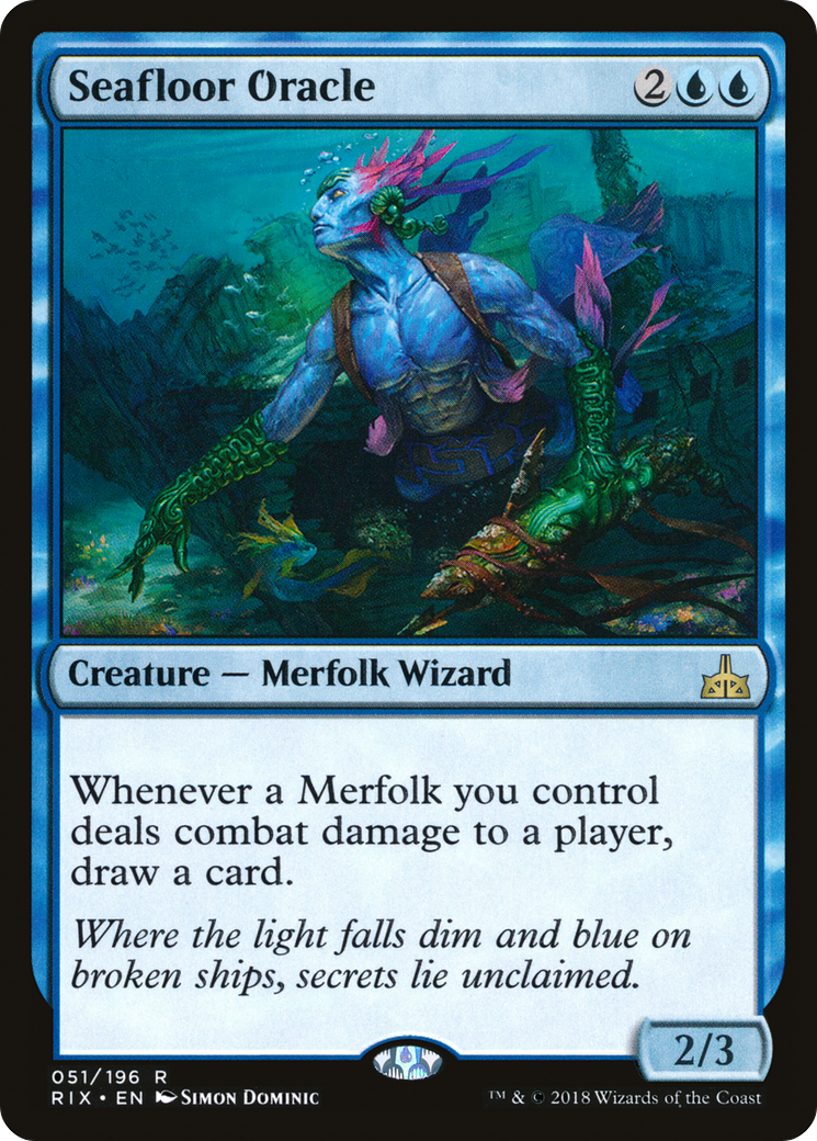 Seafloor Oracle (RIX-051) [Rivals of Ixalan]