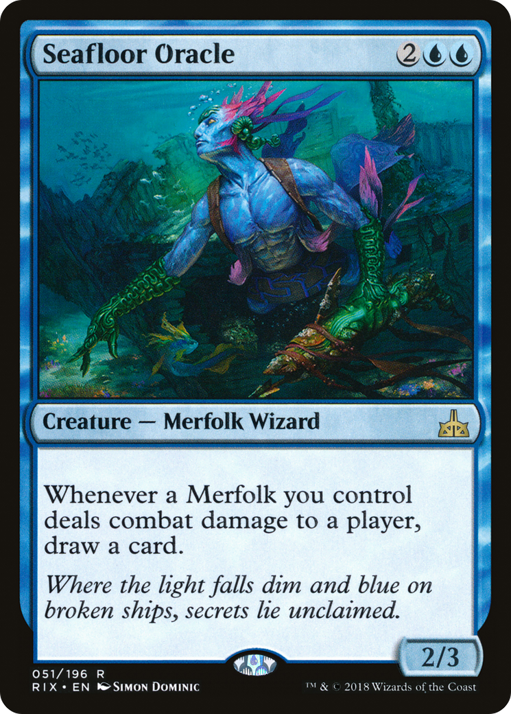 Seafloor Oracle (RIX-051) [Rivals of Ixalan]