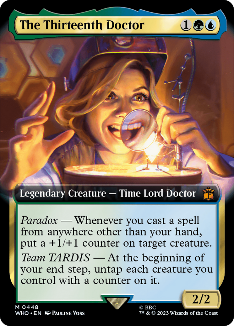 The Thirteenth Doctor (WHO-448) [Doctor Who]: (Extended Art) Foil