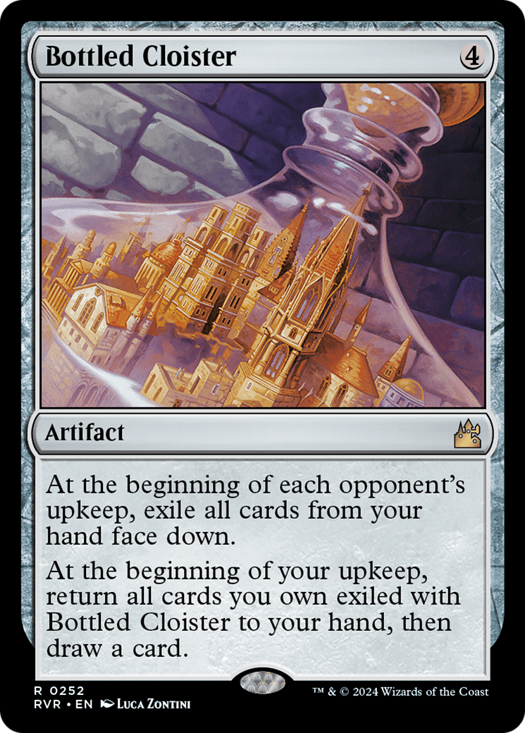 Bottled Cloister (RVR-252) [Ravnica Remastered] Foil