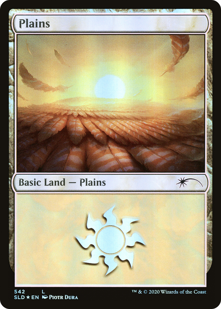 Plains (SLD-542) [Secret Lair Drop] Foil