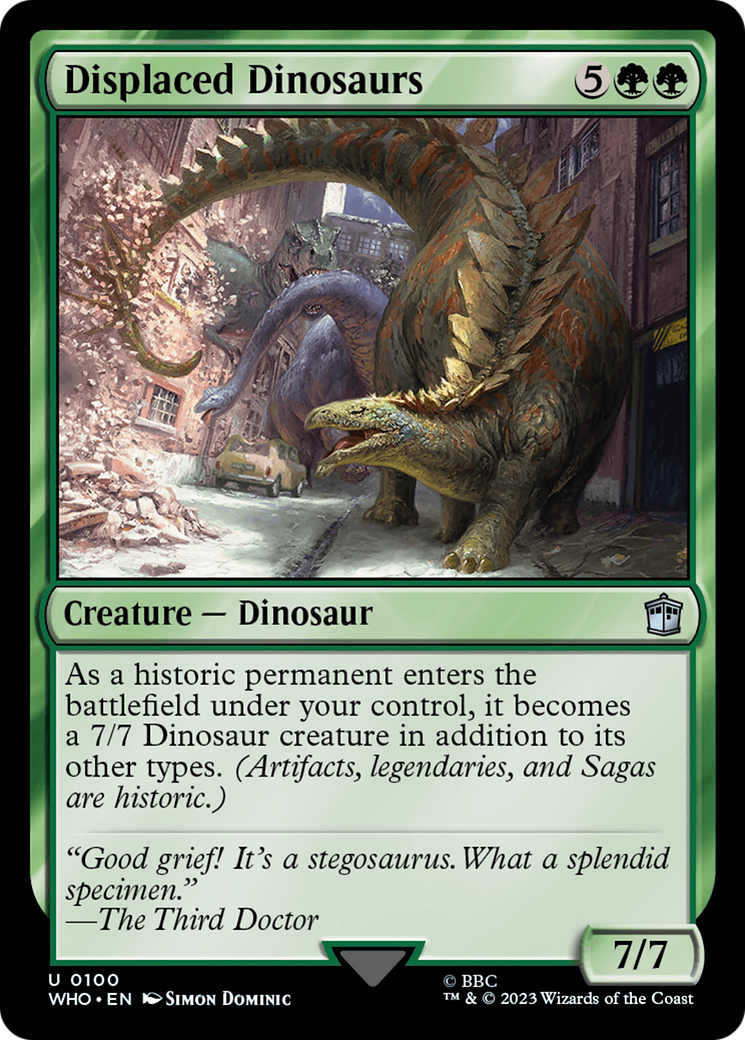Displaced Dinosaurs (WHO-100) [Doctor Who]