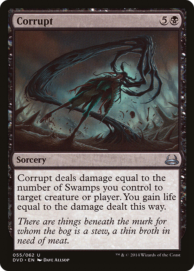 Corrupt (DVD) (DD3-055) [Duel Decks Anthology: Divine vs. Demonic]