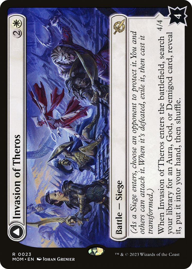 Invasion of Theros // Ephara, Ever-Sheltering (MOM-023) [March of the Machine]: (enchantment) Foil
