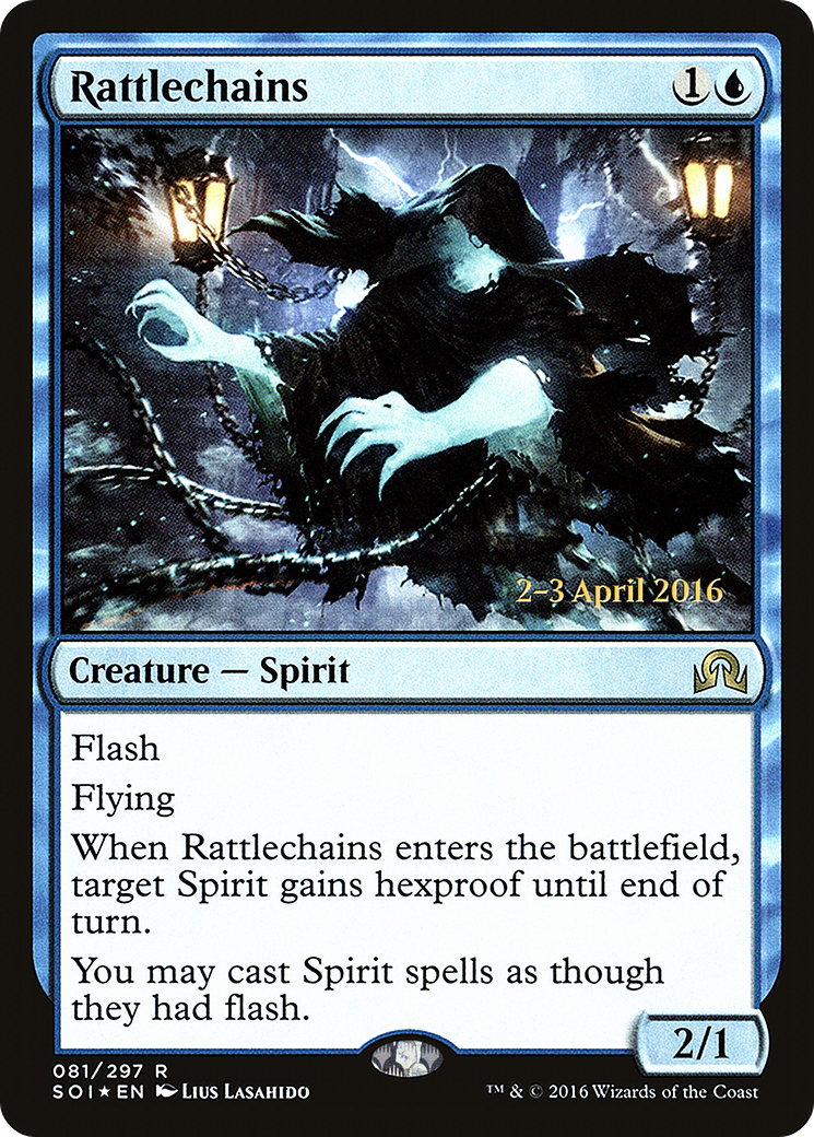 Rattlechains (PRE-81S) [Shadows over Innistrad Promos] Foil