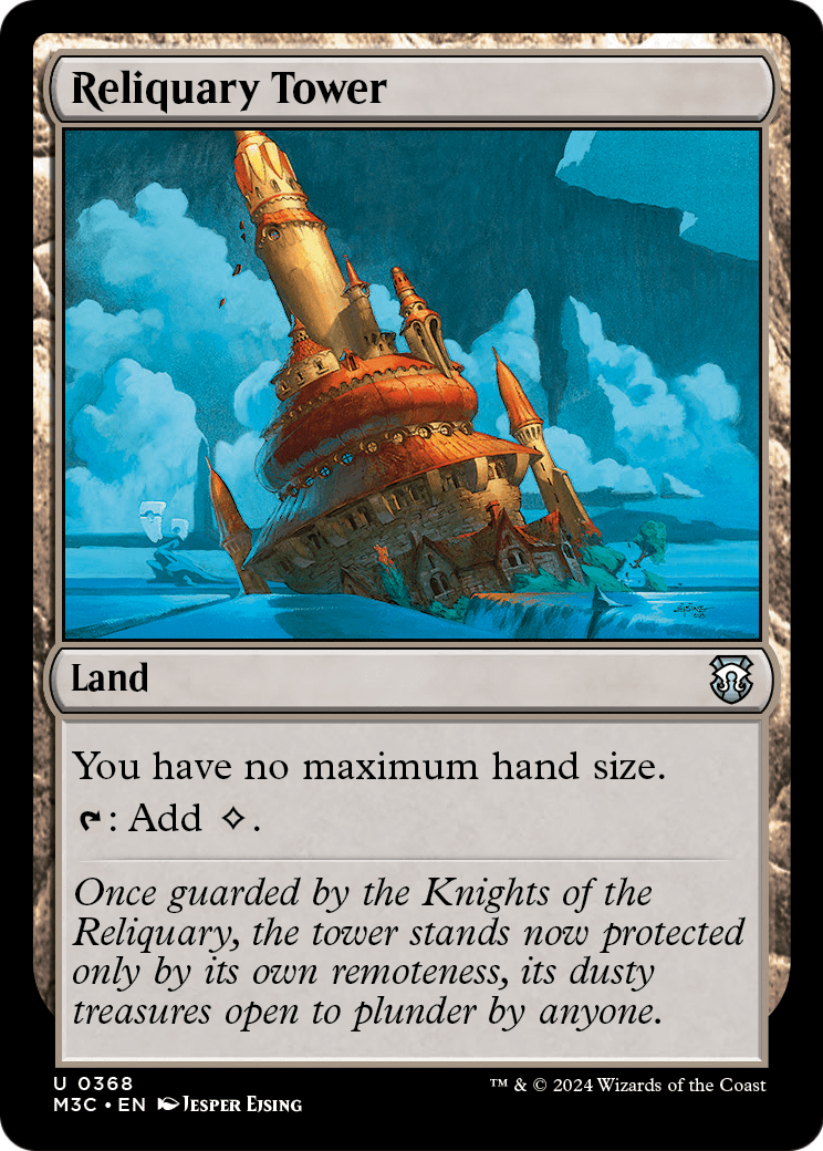 Reliquary Tower (M3C-368) [Modern Horizons 3 Commander]