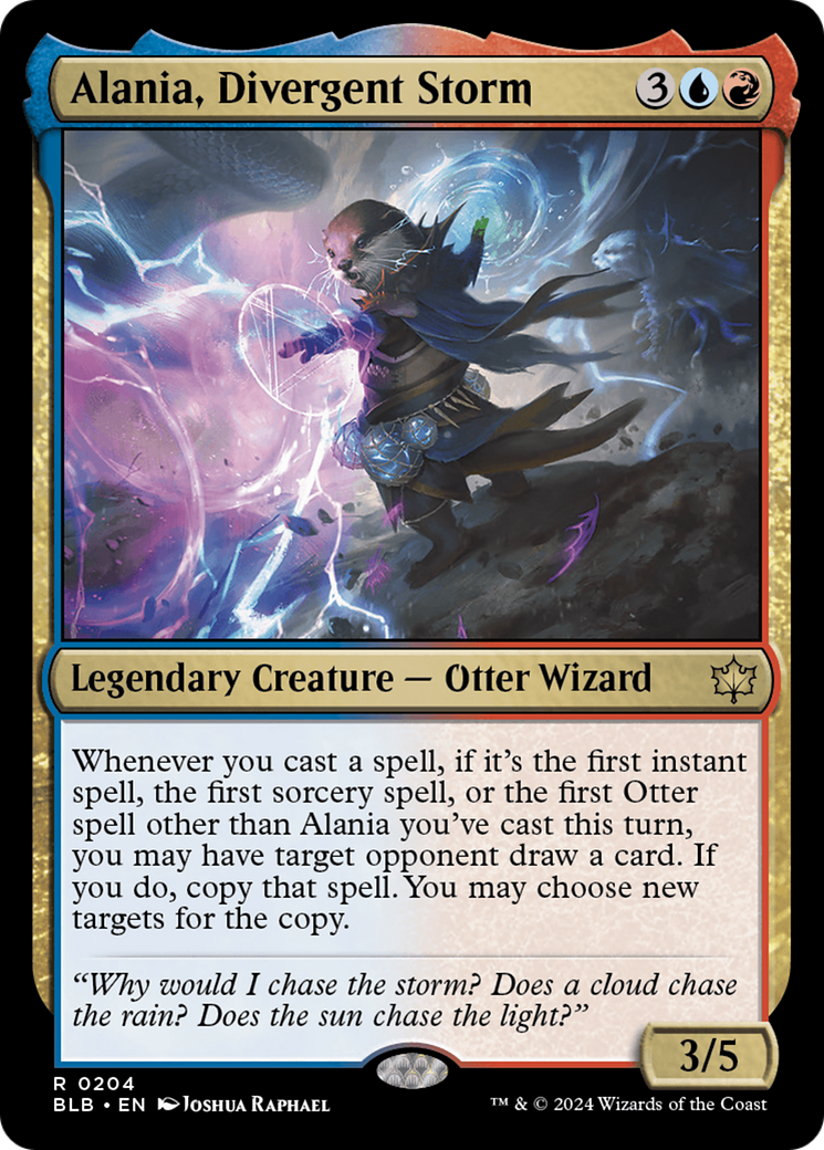 Alania, Divergent Storm (BLB-204) [Bloomburrow]