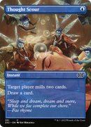 Thought Scour (Borderless) (2X2-351) [Double Masters 2022]