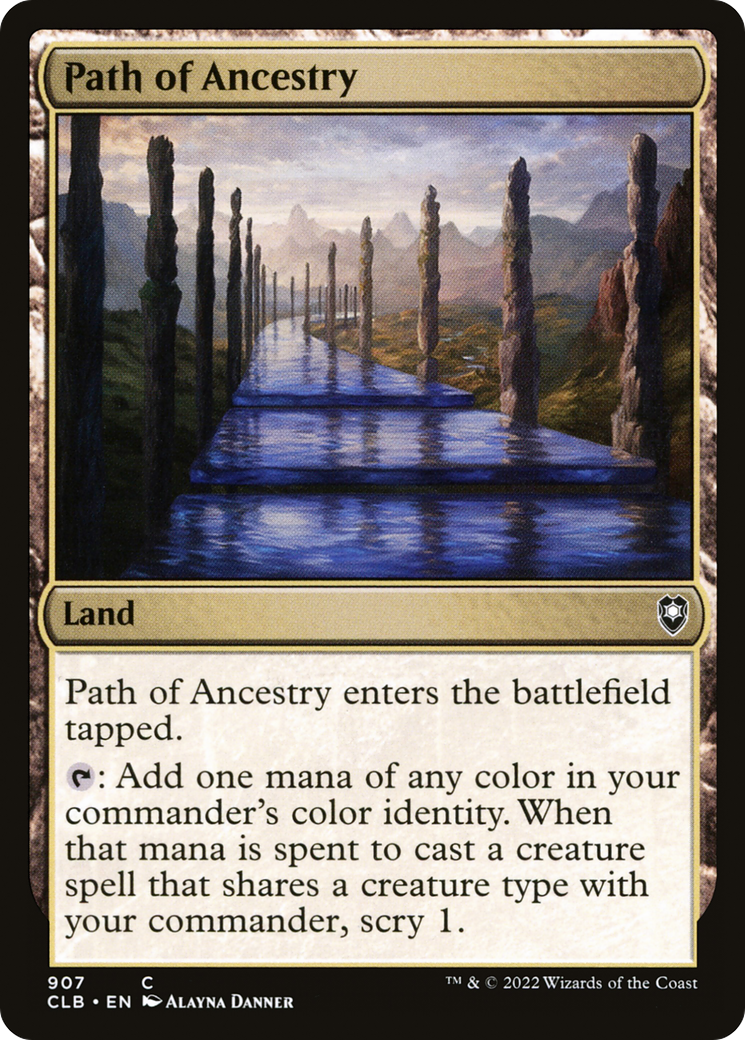 Path of Ancestry (CLB-907) [Commander Legends: Battle for Baldur's Gate]