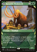 Kazandu Mammoth // Kazandu Valley (ZNR-305) [Zendikar Rising]: (Showcase) Foil