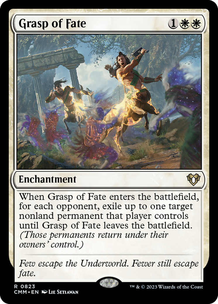 Grasp of Fate (CMM-823) [Commander Masters]
